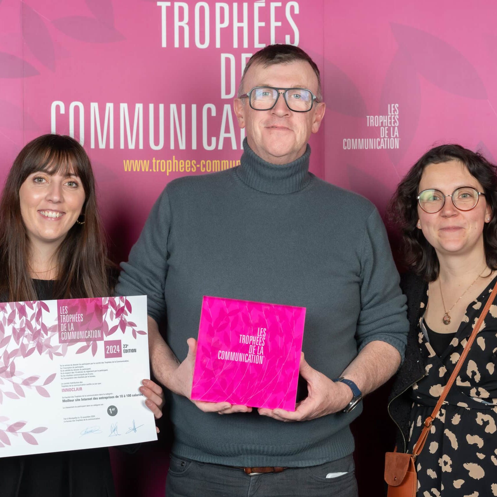 Double victoire aux Trophées de la Communication pour innoclair solutions